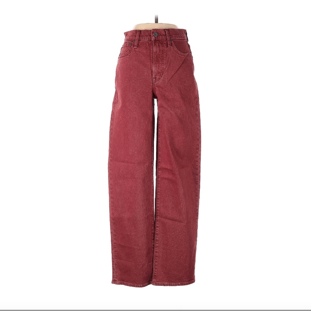 Madewell the perfect vintage jean Burgundy